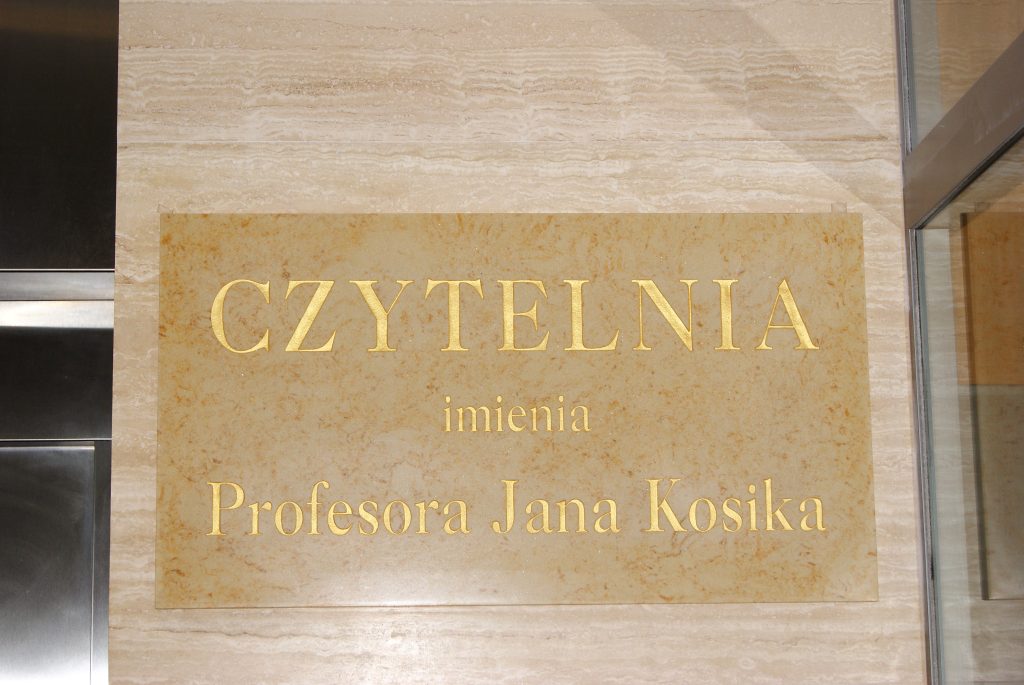 tablica pamiątkowa Jana Kosika